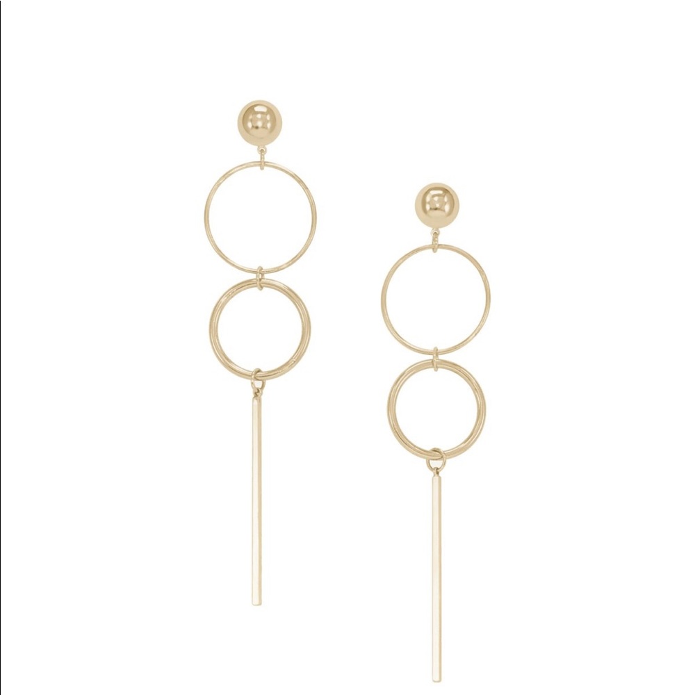 Uncommon James Gold Hoop Earrings